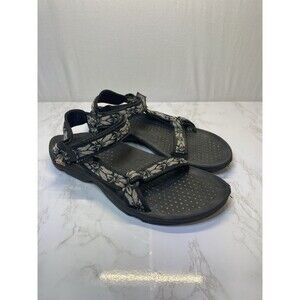 Teva Sandals 6577 Womens Black Strappy Hurricane Water Hiking Shoes Sz 11